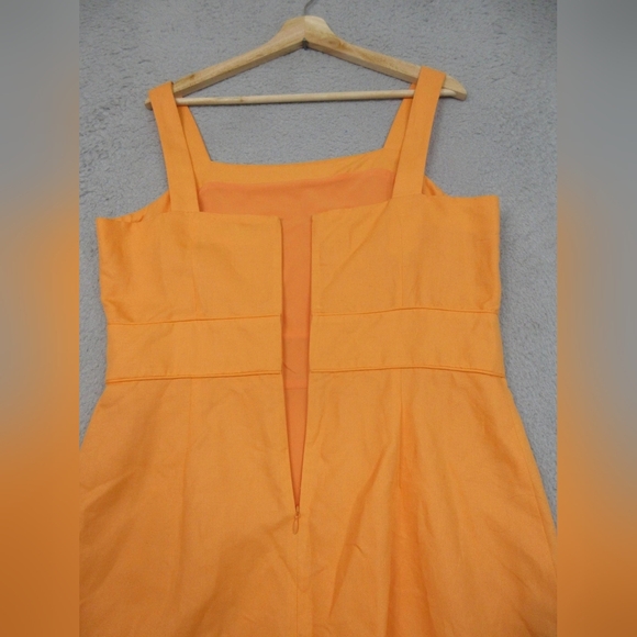 Dresses & Skirts - Bright Orange Sleeveless Sundress